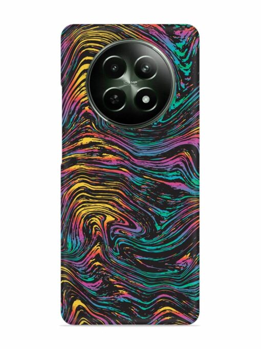 Abstract Liquid Colors Snap Case for Realme 12X (5G) Zapvi