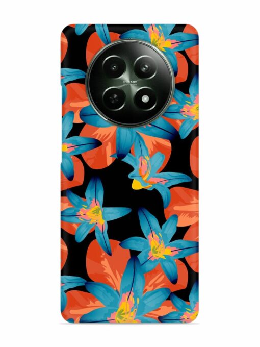 Philippine Flowers Seamless Snap Case for Realme 12X (5G) Zapvi