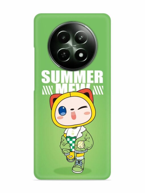 Summer Mew Snap Case for Realme 12X (5G) Zapvi