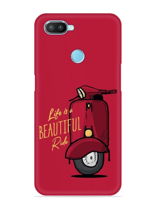 Life Is Beautiful Rides Snap Case for Realme 2 Pro Zapvi