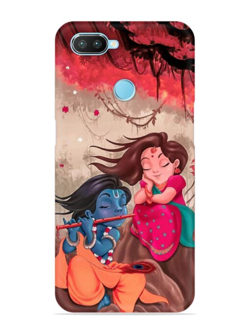 Radhe Krishna Water Art Snap Case for Realme 2 Pro Zapvi