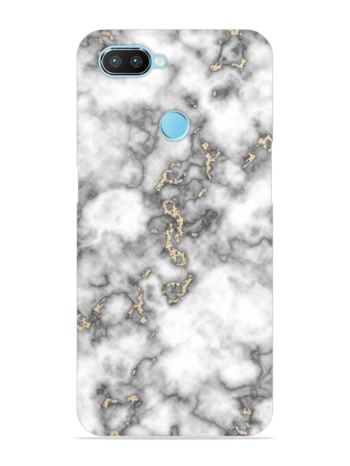 Gray And Gold Marble Snap Case for Realme 2 Pro Zapvi