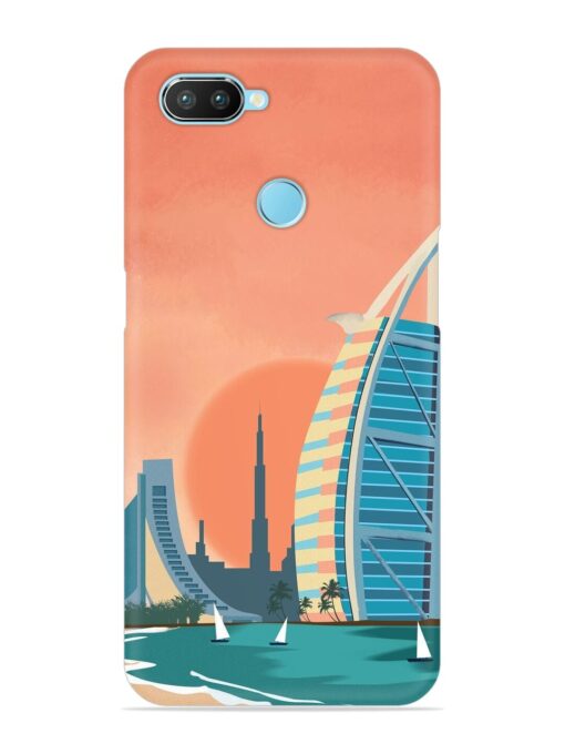 Dubai Architectural Scenery Snap Case for Realme 2 Pro Zapvi