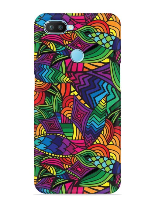 Abstract Multicolor Seamless Snap Case for Realme 2 Pro Zapvi