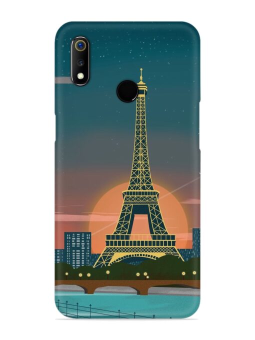 Scenery Architecture France Paris Snap Case for Realme 3 Zapvi