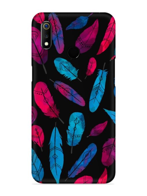 Feather Art Snap Case for Realme 3 Zapvi