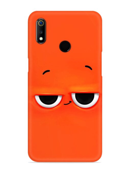 Smiley Face Snap Case for Realme 3 Zapvi