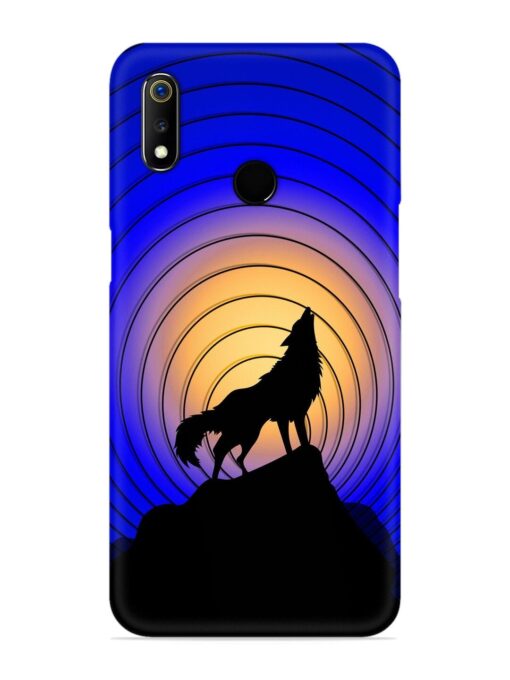 Fox Roaring Design Snap Case for Realme 3 Zapvi