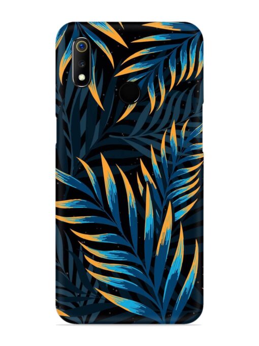 Abstract Leaf Art Snap Case for Realme 3 Zapvi