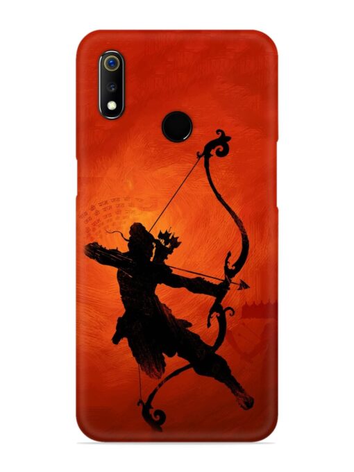 Illustration Lord Rama Snap Case for Realme 3 Zapvi