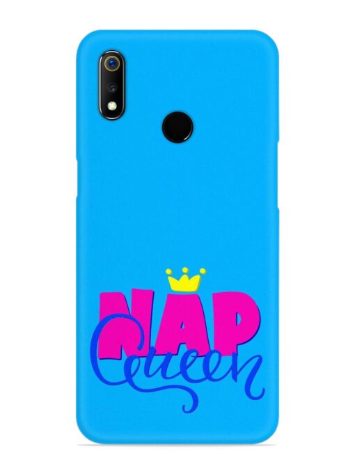 Nap Queen Quote Snap Case for Realme 3 Zapvi