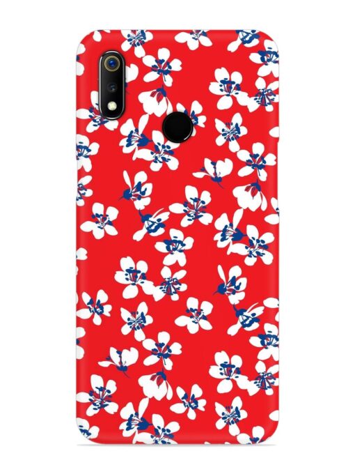 Hand Drawn Abstract Snap Case for Realme 3 Zapvi