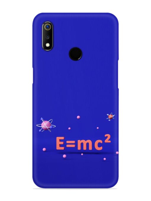 Formula Relativity Equation Snap Case for Realme 3 Zapvi