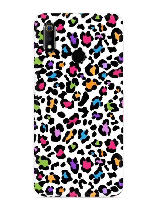 Seamless Leopard Pattern Snap Case for Realme 3 Zapvi