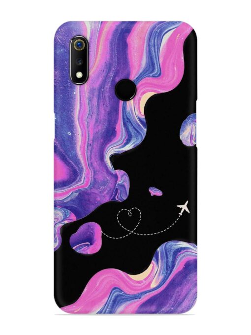 Glitter Art Snap Case for Realme 3 Zapvi