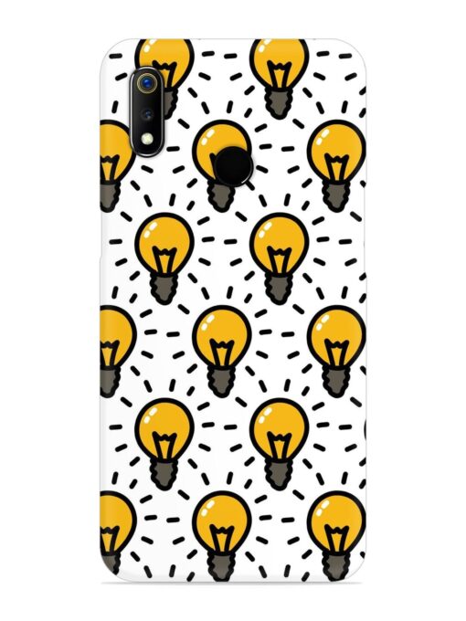 Light Bulb Seamless Snap Case for Realme 3 Zapvi