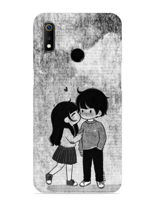 Couple Love Highlights Snap Case for Realme 3 Zapvi