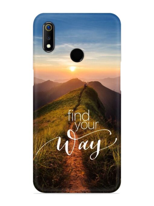 Find Your Way Snap Case for Realme 3 Zapvi