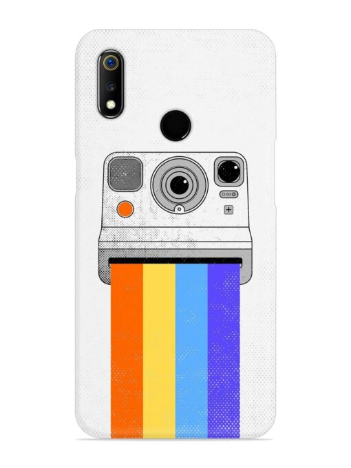 Retro Camera Art Snap Case for Realme 3 Zapvi