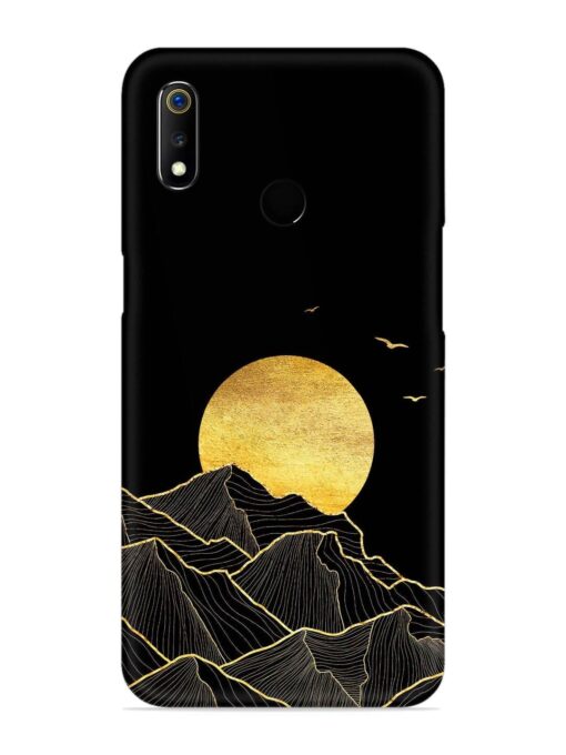 Golden Sunrise Snap Case for Realme 3 Zapvi