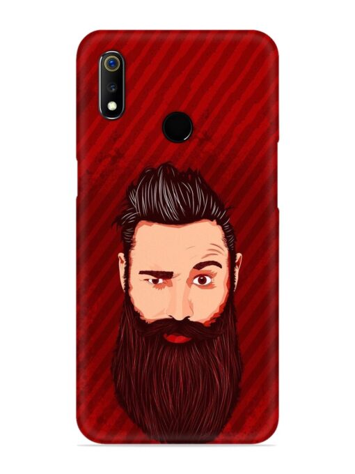 Beardo Man Snap Case for Realme 3I Zapvi