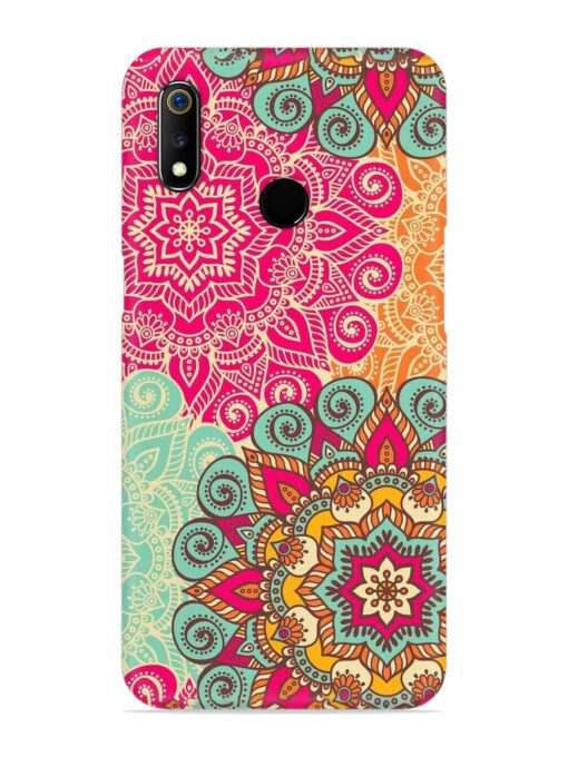 Mandala Seamless Snap Case for Realme 3I Zapvi