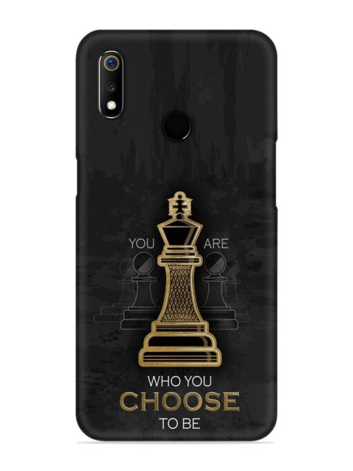 You Are Who Choose To Be Snap Case for Realme 3I Zapvi