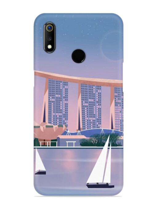 Singapore Scenery Architecture Snap Case for Realme 3I Zapvi