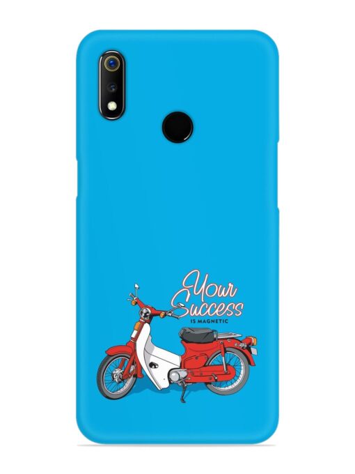 Motorcycles Image Vector Snap Case for Realme 3I Zapvi