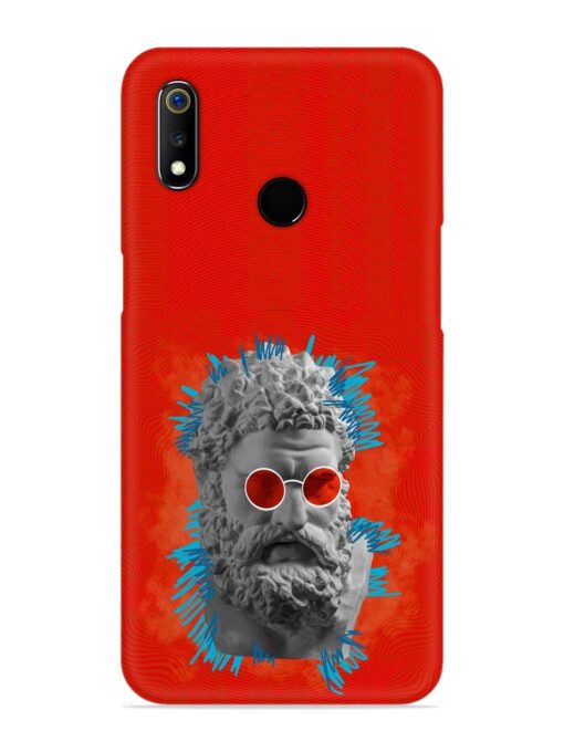 Contemporary Art Concept Snap Case for Realme 3I Zapvi