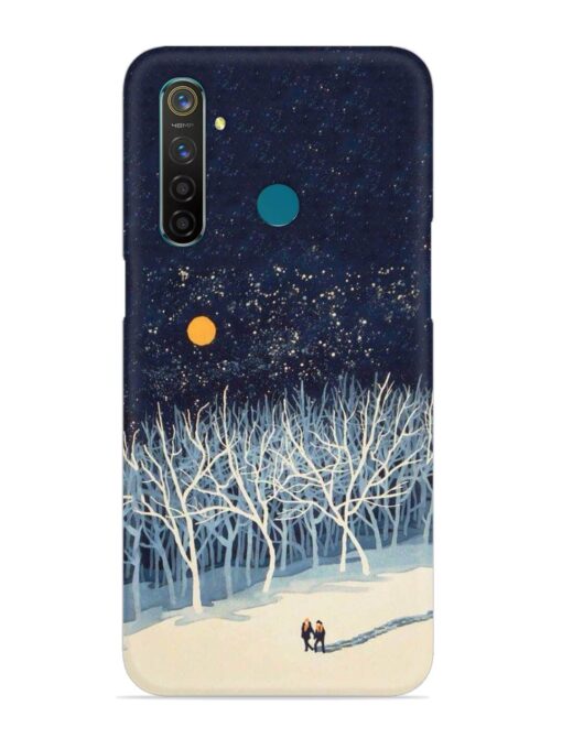 Full Moon Snowshoe Tour Snap Case for Realme 5 Pro Zapvi