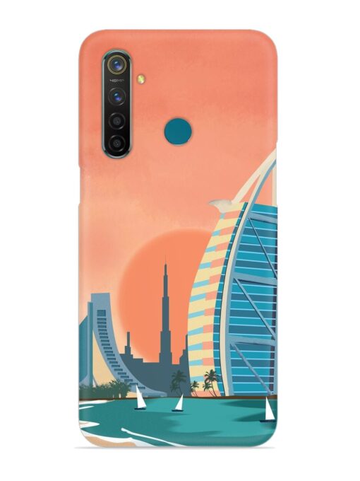 Dubai Architectural Scenery Snap Case for Realme 5 Pro Zapvi