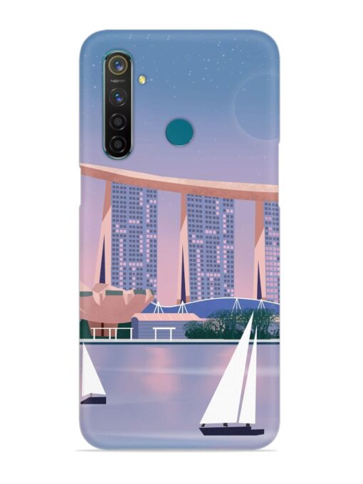 Singapore Scenery Architecture Snap Case for Realme 5 Pro Zapvi