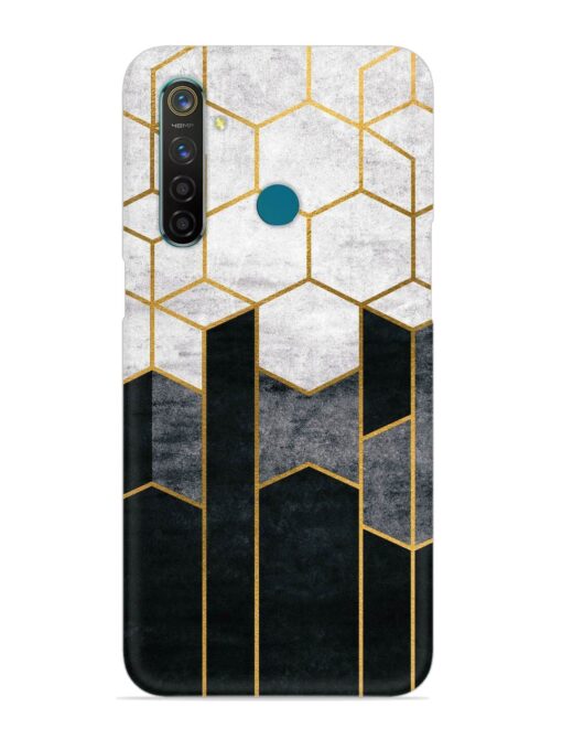 Cube Marble Art Snap Case for Realme 5 Pro Zapvi