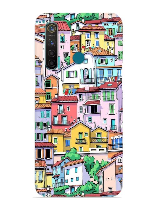 Europe Old Town Snap Case for Realme 5 Pro Zapvi