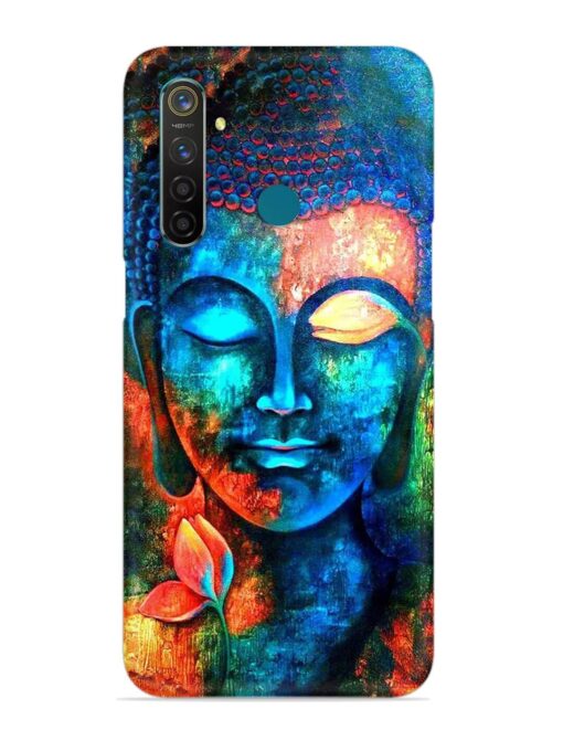 Buddha Painting Snap Case for Realme 5 Pro Zapvi