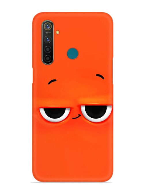 Smiley Face Snap Case for Realme 5 Pro Zapvi