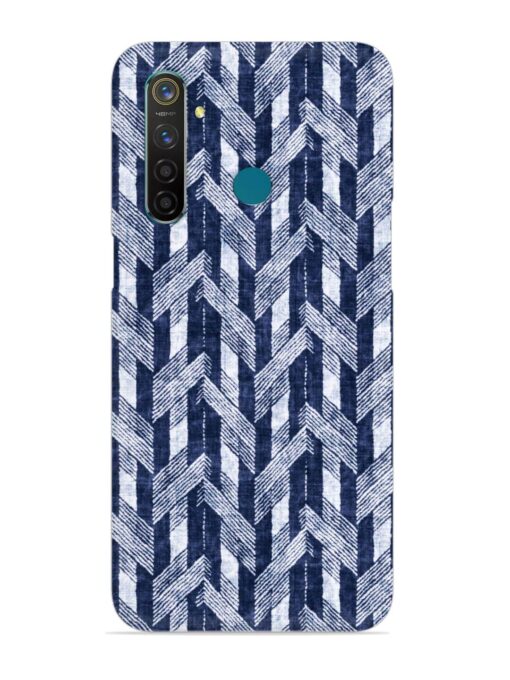 Abstract Herringbone Motif Snap Case for Realme 5 Pro Zapvi