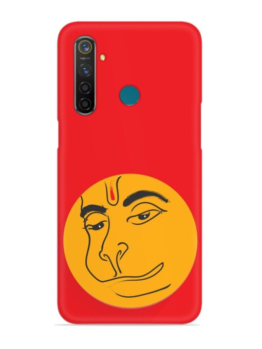 Lord Hanuman Vector Snap Case for Realme 5 Pro Zapvi