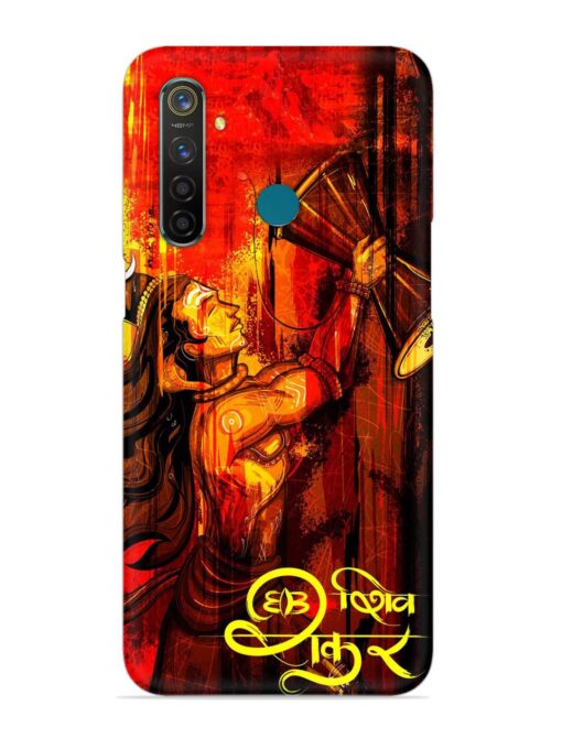 Illustration Lord Shiva Snap Case for Realme 5 Pro Zapvi