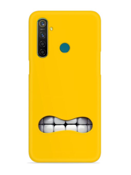 Mouth Character On Snap Case for Realme 5 Pro Zapvi