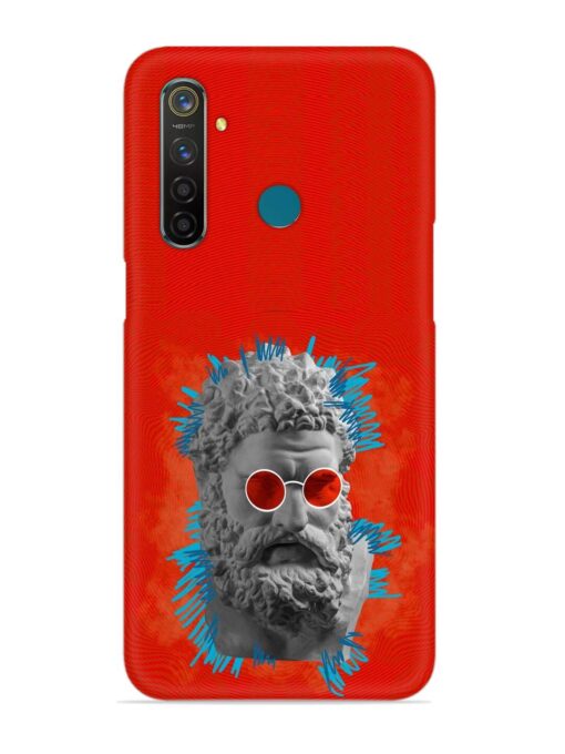 Contemporary Art Concept Snap Case for Realme 5 Pro Zapvi