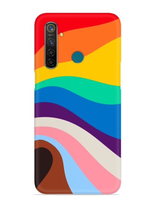 Minimal Pride Art Snap Case for Realme 5 Pro Zapvi