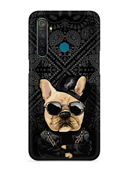 Gangsta Cool Sunglasses Dog Snap Case for Realme 5 Pro Zapvi