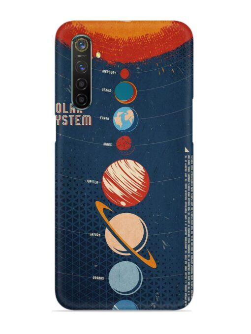 Solar System Vector Snap Case for Realme 5 Pro Zapvi