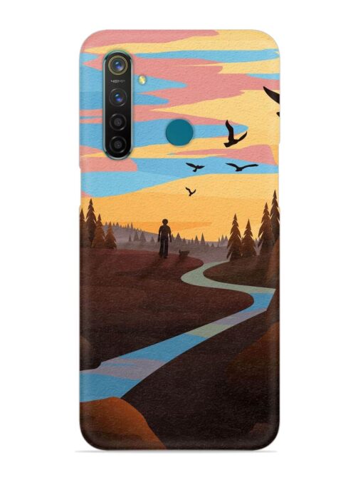 Natural Landscape Art Snap Case for Realme 5 Pro Zapvi