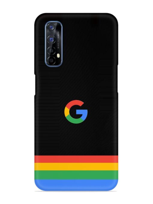 Google Logo Art Snap Case for Realme 7 Zapvi