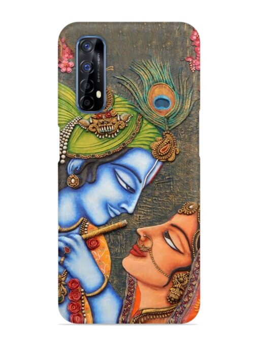 Lord Radha Krishna Flute Art Snap Case for Realme 7 Zapvi