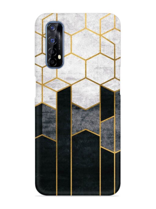 Cube Marble Art Snap Case for Realme 7 Zapvi