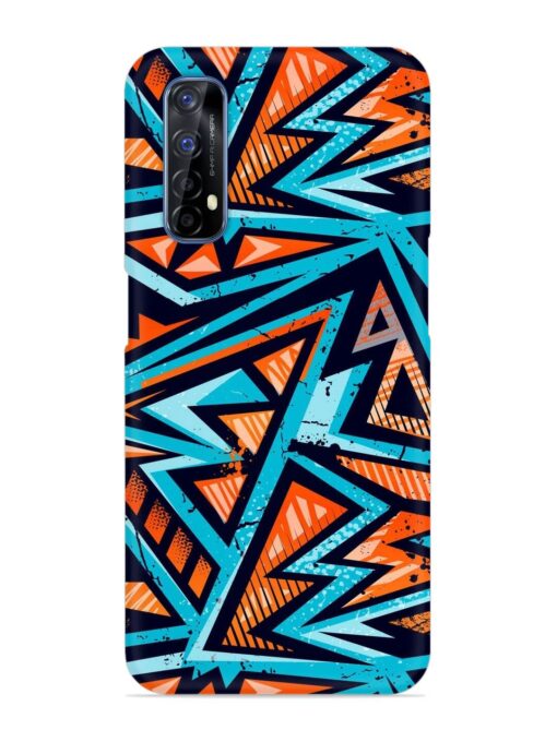 Abstract Seamless Grunge Snap Case for Realme 7 Zapvi